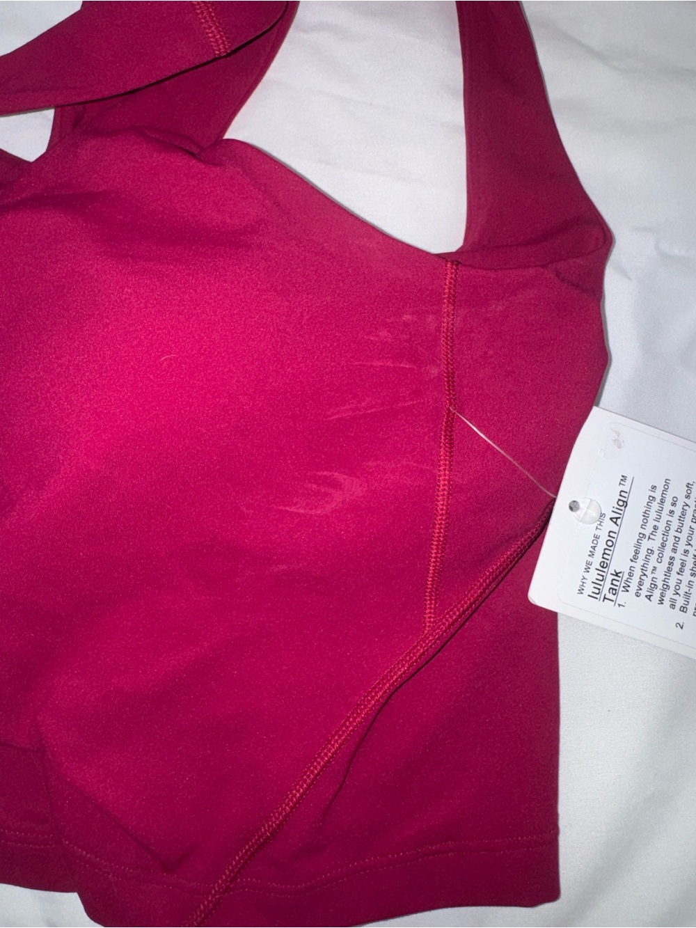 Lululemon Align Tank - Berry Rumble - Picture 3 of 3